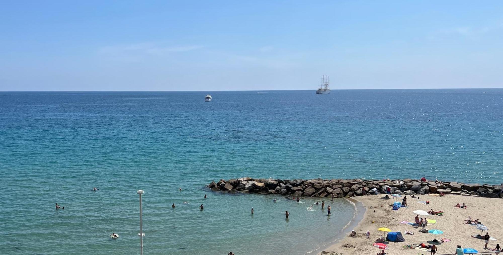 Tre Ponti Beach Apartment - Terrazzo Vista Mare San Remo Kültér fotó